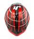 Casco integrale Just-1 J Gpr Carbon Replica Torres rosso