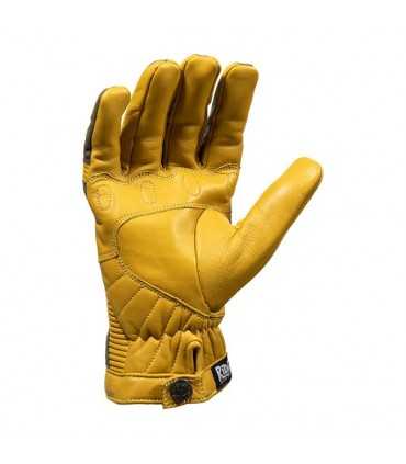 Gants en cuir JOHN DOE DURANGO jaune