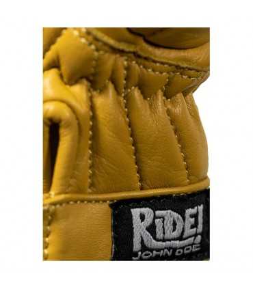 Gants en cuir JOHN DOE DURANGO jaune