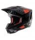 Casquemotocross Alpinestars SM5 Rover noir rouge