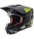 Casquemotocross Alpinestars SM5 Rover noir jaune