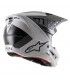 Casquemotocross Alpinestars SM5 Rayon gris noir