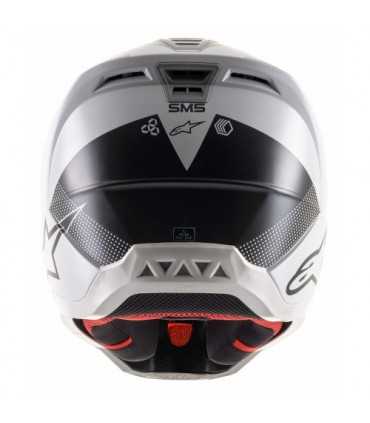 Casquemotocross Alpinestars SM5 Rayon gris noir