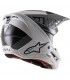 Casquemotocross Alpinestars SM5 Rayon gris noir