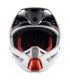 Alpinestars SM5 Rayon Motocross Helm grau schwarz