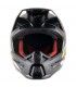 Alpinestars SM5 Compass Motocross Helm schwarz gelb