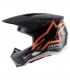 Casquemotocross Alpinestars SM5 Compass noir orange