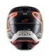 Casquemotocross Alpinestars SM5 Compass noir orange