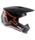 Alpinestars SM5 Compass Motocross Helm schwarz orange