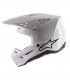 Casco motocross Alpinestars SM5 solid bianco