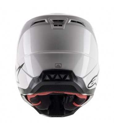 Casco motocross Alpinestars SM5 solid bianco