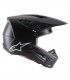 Alpinestars SM5 Motocross Helm massiv schwarz matt