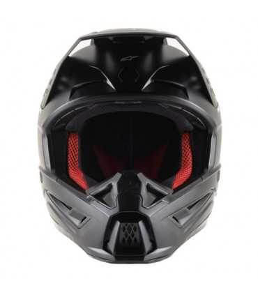 Casco motocross Alpinestars SM5 solid nero opaco