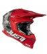 Casque cross Just-1 J39 Kinetic Camo rouge