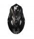 Casque cross Just-1 J39 Rock noir matt rouge