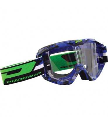 MASCHERA CROSS PROGRIP 3450 LS blu