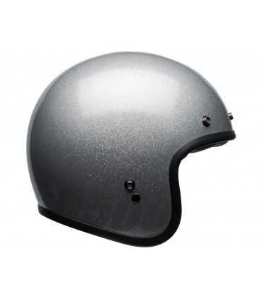 BELL Benutzerdefiniert 500 DLX Helm Gloss Silver Flake