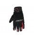 RST Rider CE black red gloves