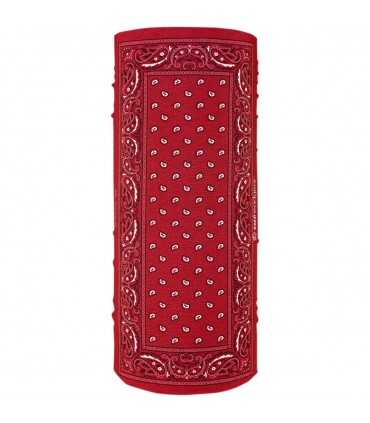 ZAN PAISLEY MOTLEY TUBE™ ALL WEATHER ONE SIZE RED