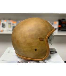 Casque jet Premier Vintage Evo Bos Bm brown