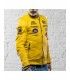 VESTE EN CUIR HOLY FREEDOM ZERO Evolution jaune