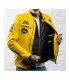 GIACCA IN PELLE HOLY FREEDOM ZERO Evolution GIALLO