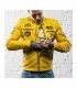 GIACCA IN PELLE HOLY FREEDOM ZERO Evolution GIALLO