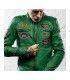 VESTE EN CUIR HOLY FREEDOM ZERO GREEN EVOLUTION