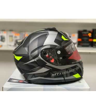 MT Helmet ATOM sv Divergence A12 Grigio Opaco