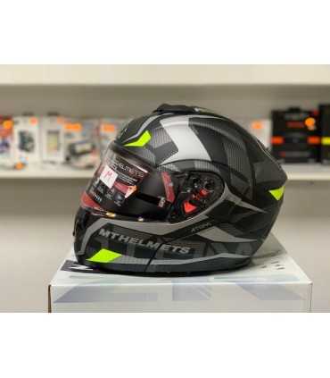 MT Helmet ATOM sv Divergence A12 Grigio Opaco