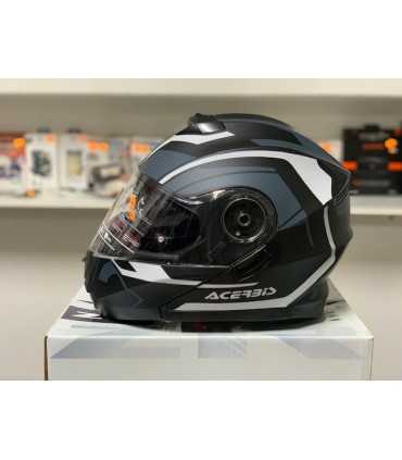 Acerbis Serel Multi Klapphelm schwarz weiß