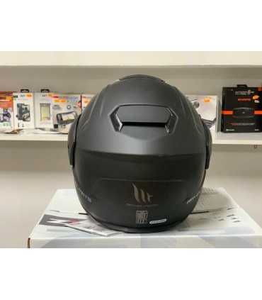 MT Helmets ATOM sv solid noir matt