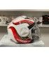 Casco jet Vemar Breeze bianco rosso