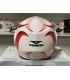 Casco jet Vemar Breeze bianco rosso