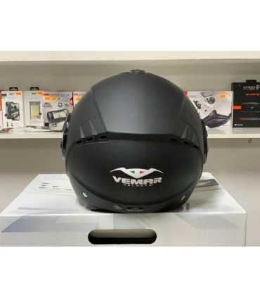 Casco jet Vemar VH nero opaco