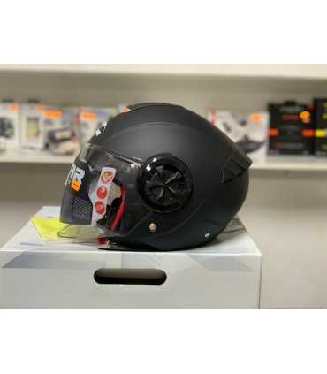 Casco jet Vemar VH nero opaco