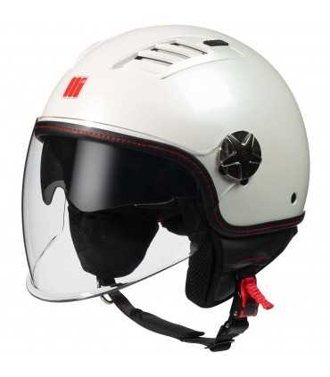 Jet Motocubo Buenos Aires with visor white