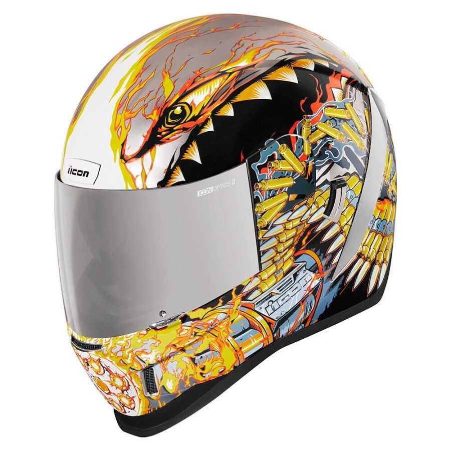 Casco Integrale Icon AIRFRAME PRO Carbon - Oro