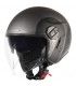 Casco jet Origine Alpha Track titanio opaco