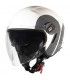 Casco jet Origine Alpha Track bianco