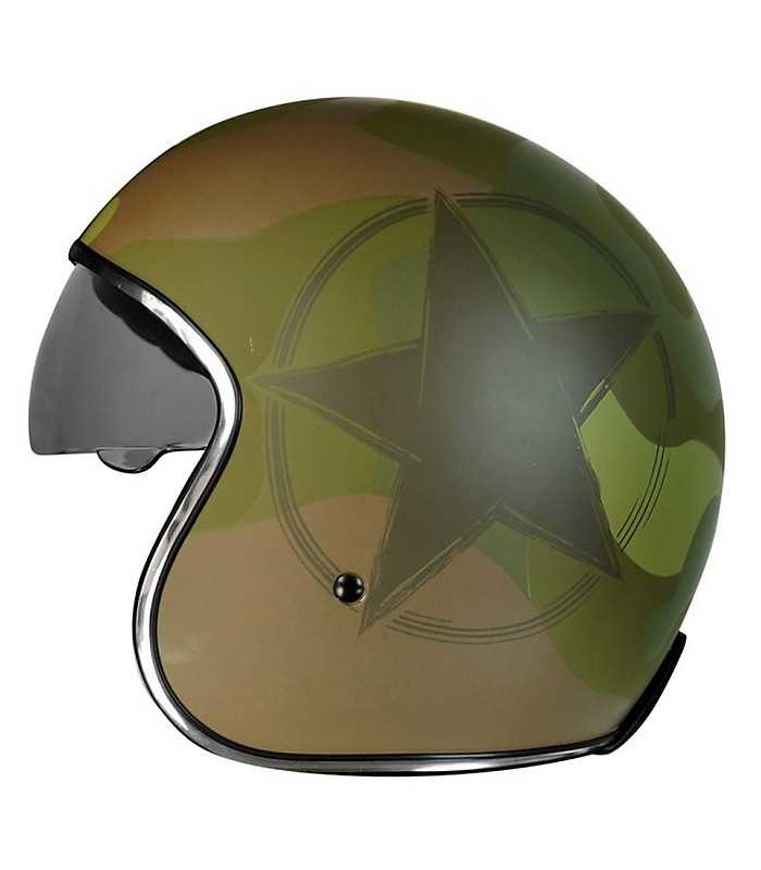 Army helmet store for bike