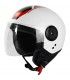 Casco jet Origine Neon Scoop bianco