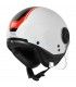 Casco jet Origine Neon Scoop bianco