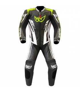 Leather suit Berik Gp Pro 2.0 black yellow