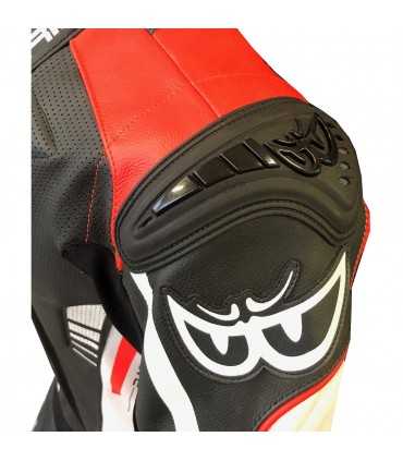 Leather suit Berik Gp Pro 2.0 black red