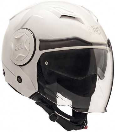 Casco jet Cgm ILLINOIS bianco