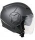 Casco jet Cgm ILLINOIS nero opaco