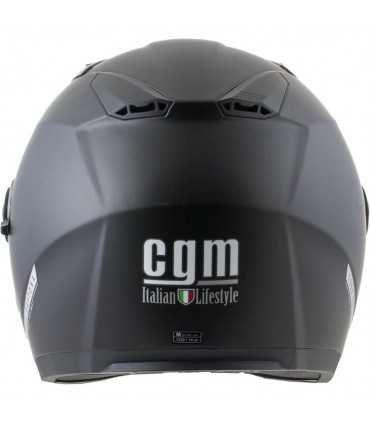 Casco jet Cgm Daytona nero opaco