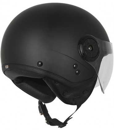 Casco jet Origine Neon easy nero opaco