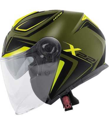 Givi X.22 Planet Hyper grün gelb Jet Helm